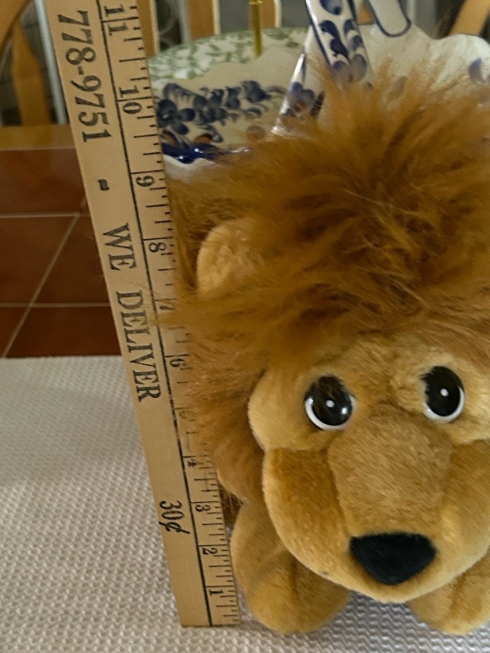 Ron Banafato Lion Hand Puppet Plush With Roaring Sound Box Stuffed Animal Toy - Picture 7 of 8